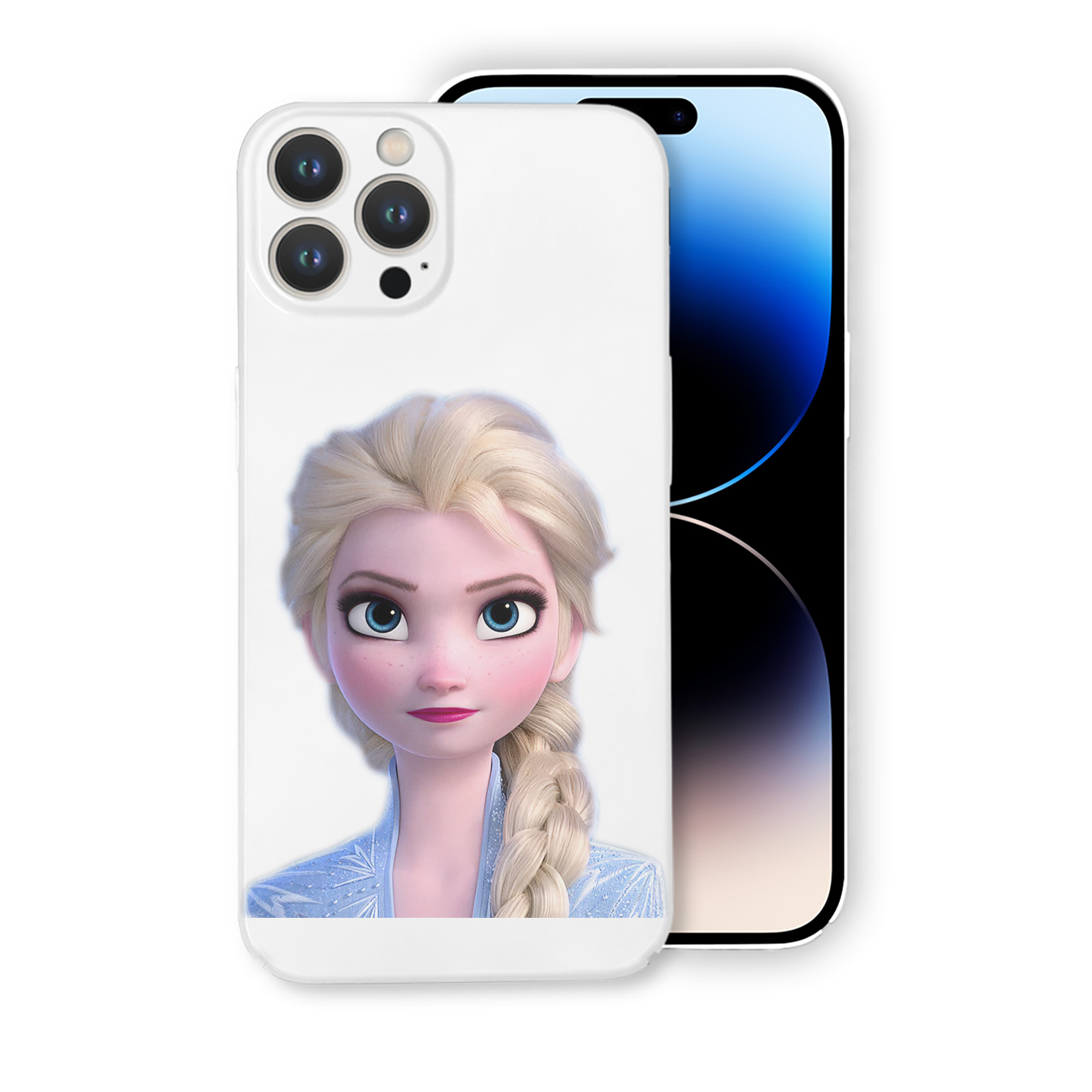 （画像用） アナと雪の女王 アンナ エルサ Frozen Anna Elsa 【iPhone 14シリーズ対応】ハードケース
